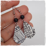 Geometric Drop Earrings