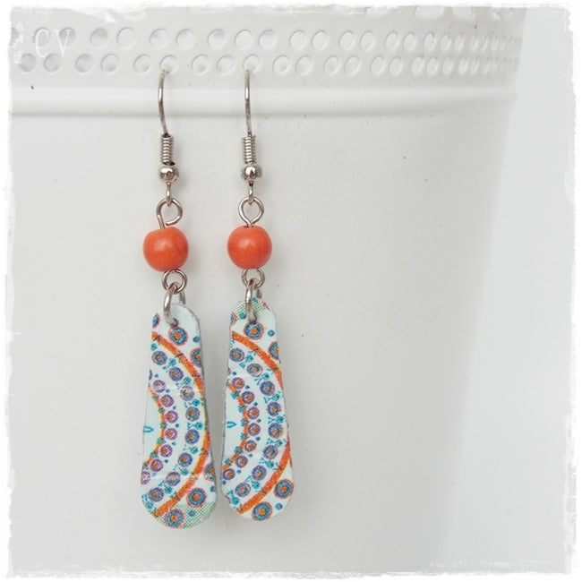 Psychedelic Drop Earrings