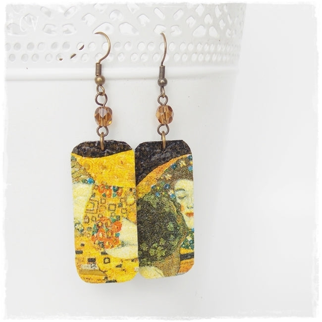Symbolic Art Klimt Earrings