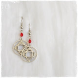 Root Chakra Meditation Long Earrings