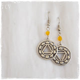 Solar Plexus Chakra Earrings