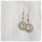 Crown Chakra Dangling Earrings