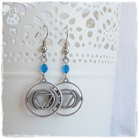 Third Eye Chakra Earrings