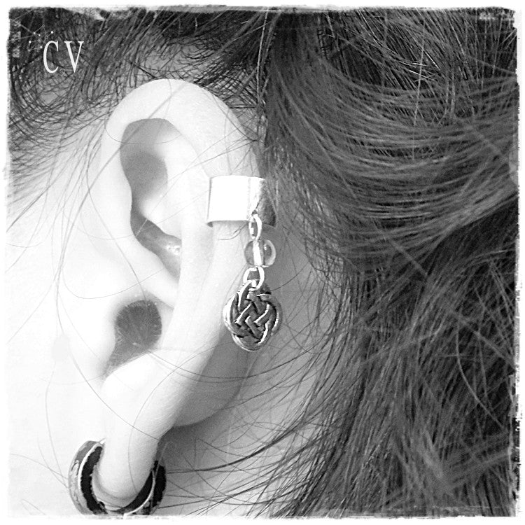 Celtic Dara Knot Fake Ear Cuff
