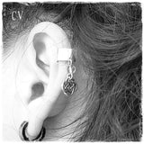 Celtic Dara Knot Fake Ear Cuff