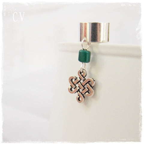 Celtic Endless Knot Ear Cuff