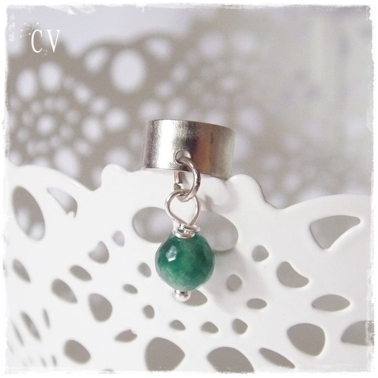 Agate Stone Ear Cuff