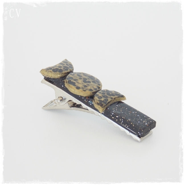 Triple Moon Handmade Hair Clip