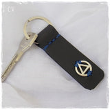 Alcoholics Anonymous Leather Keychain