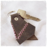Romantic Leather Keychain ~