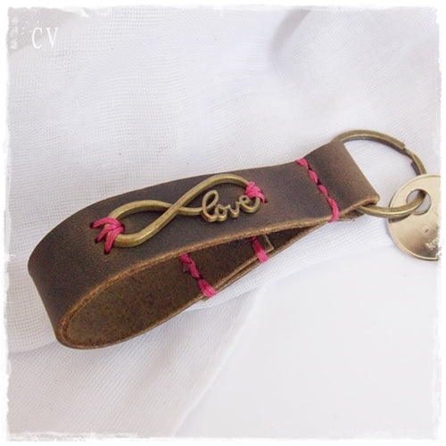 Love Infinity 3rd Anniversary Keychain