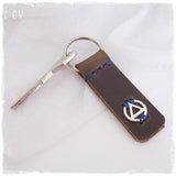 Alcoholics Anonymous Personalized Keychain