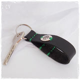 Celtic 3rd Anniversary Leather Keychain