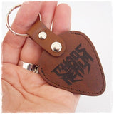Guitar Pick Holder Keychain