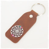 Yoga Personalized Keychain