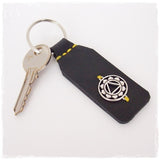 Solar Plexus Chakra Keychain