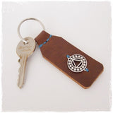 Customizable Leather Keychain