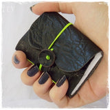 Mini Pocket Leather Journal