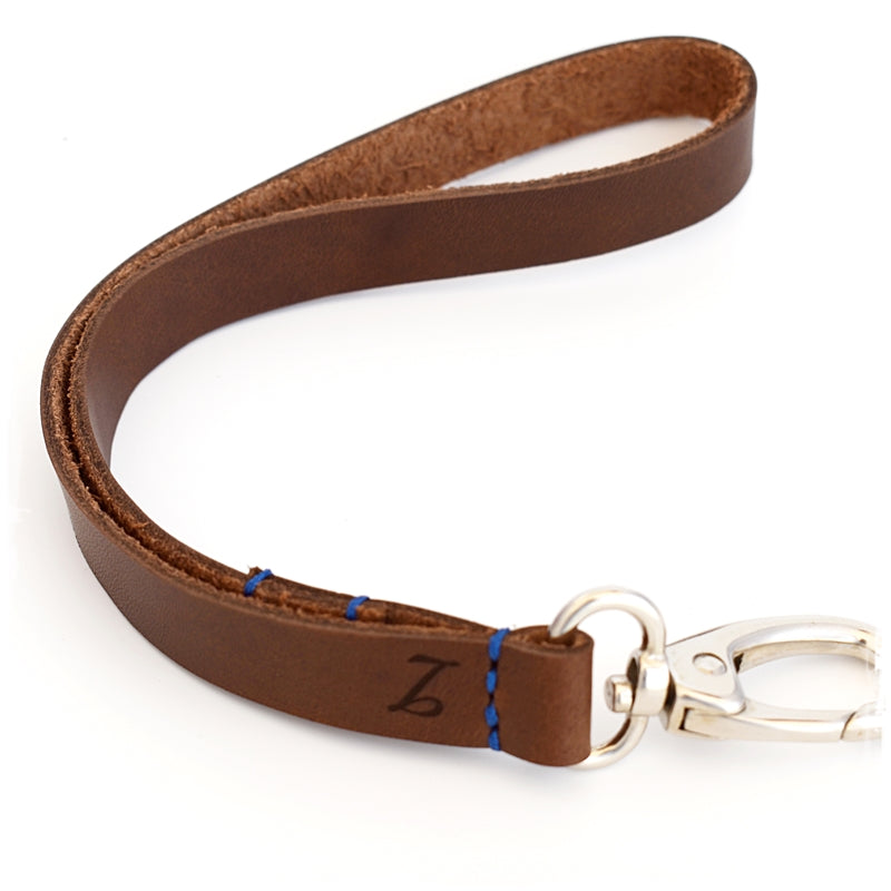 Personalized Leather Lanyard