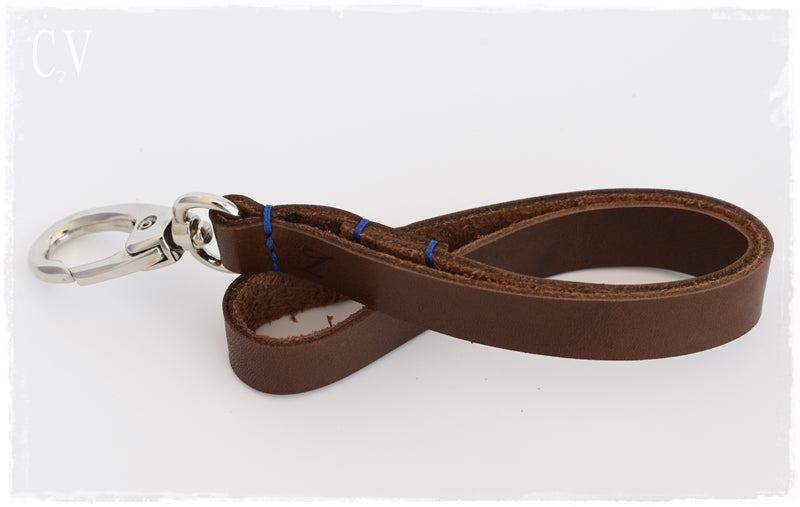 Personalized Leather Lanyard