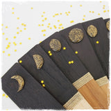 Engraved Moon Phases Wooden Bookmarks