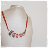 Statement Harvest Leaf Necklace