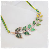 Woodland Bib Necklace