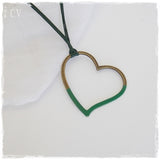 Hollow Heart Pendant Necklace