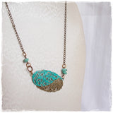Gypsy Turquoise Stone Necklace