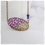 Crown Chakra Amethyst Necklace