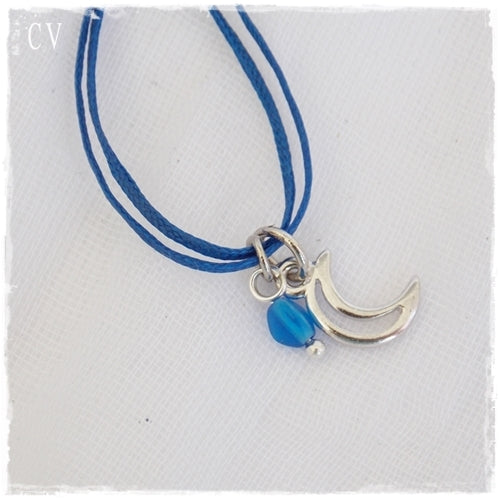 Moon Meditaion Wiccan Tiny Necklace