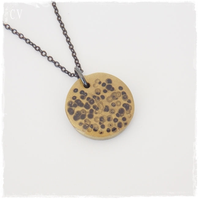 Gold Moon Pendant Necklace