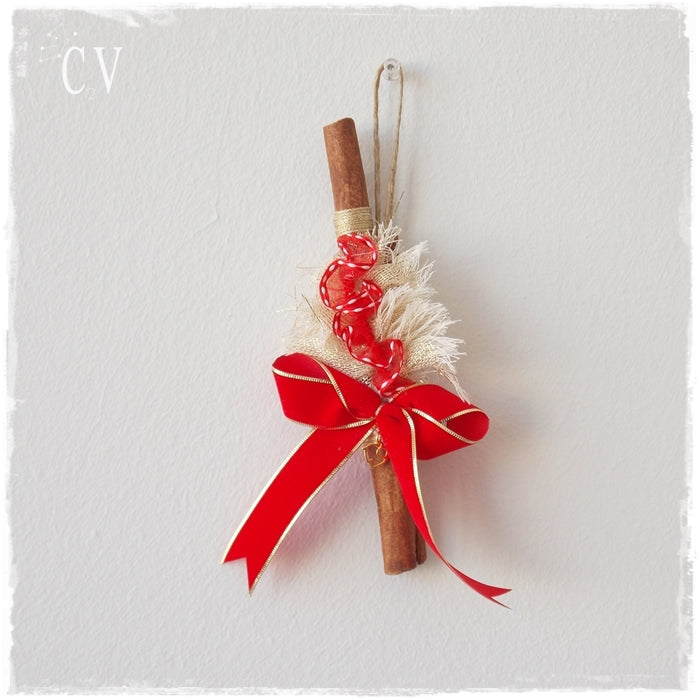 Red Velvet Ribbon 2019 Christmas Ornament
