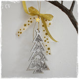 Wooden Christmas Tree Ornament - 2023