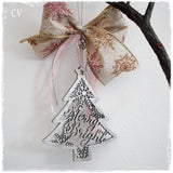 Merry Bright Christmas Tree Ornament - 2023