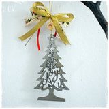 "Joy" Wooden Christmas Tree Ornament - Γουράκι 2023