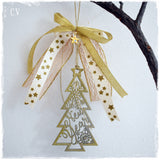 Stars - Wooden Christmas Tree Ornament