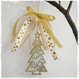 Stars - Wooden Christmas Tree Ornament 2023
