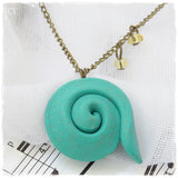 Polymer Clay Nautical Pendant Necklace