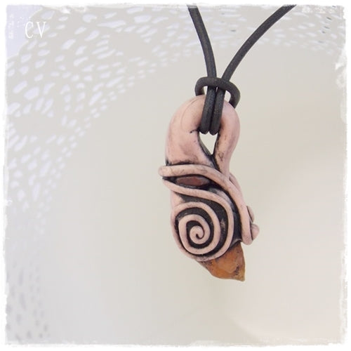 Carnelian Witch Necklace