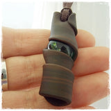 Wiccan Protection Polymer Clay Pendant