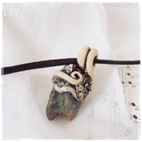 Tiny Kyanite Pendant Necklace