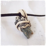 Raw Kaynite Pendant Necklace