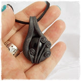 Gothic Black Pendant