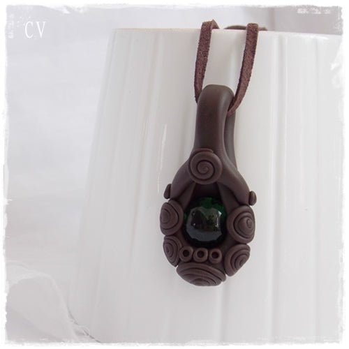 Inkas Polymer Clay Artistic Amulet