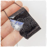 Handmade Moonstone Crystal Protection Pendant