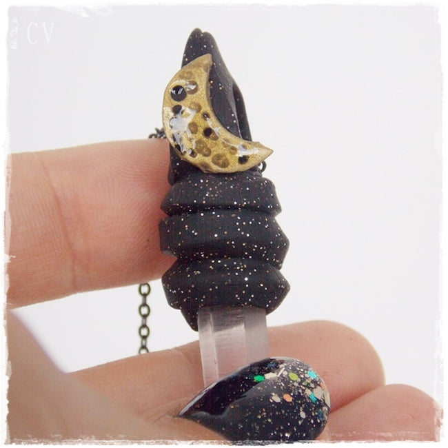 Quartz Crystal Healing Necklace