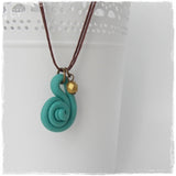 Handmade Nautilus Pendant Necklace