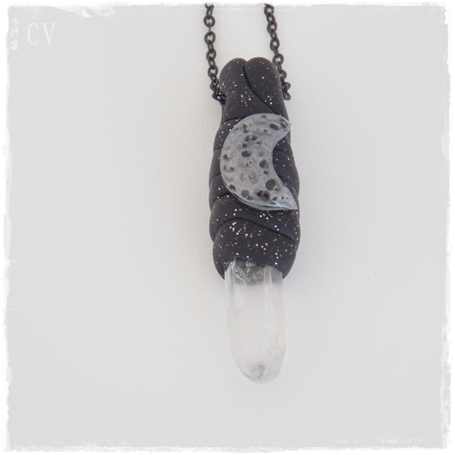 Quartz Crystal Protection Pendant