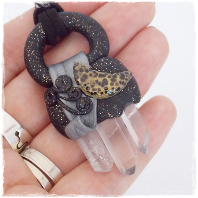Wiccan Healing Crystal Talisman
